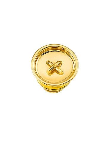 Tiffany & Co. Tiffany &amp; Co. Button Pin Brooch 18K YG Yellow Gold 750 Tie Tack (view 2)