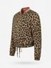 H&M Animal Print Multi Color Jacket Size 4 - photo 3
