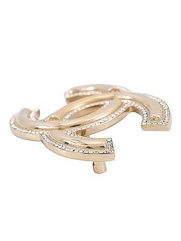 Chanel Chanel Brooch Coco Mark Rhinestone B21 C AB5610 CHANEL BROACH (view 2)