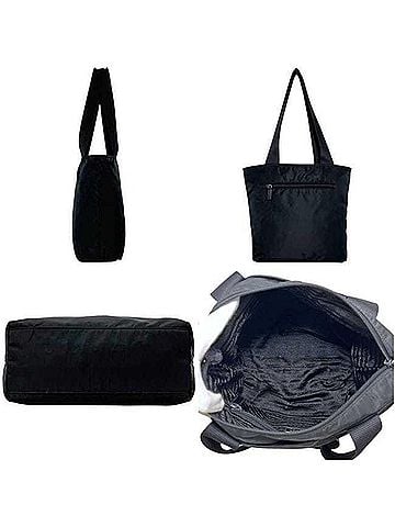 Prada Prada Vera Tote Bag B5880 31 PRADA Nylon NERO Black Women's (view 2)