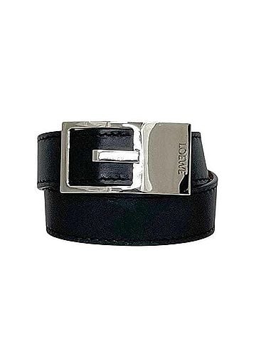 Loewe Loewe Double Bracelet 101.29.118 LOEWE Leather Black Silver Brown Women's (view 1)