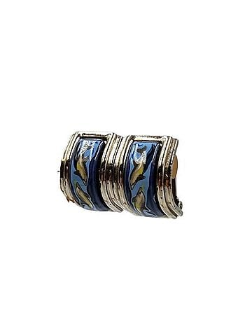 Hermès HERMES enamel earrings (view 1)
