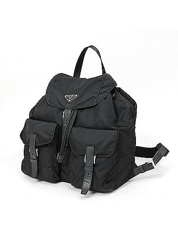 Prada Prada medium backpack, rucksack, 1BZ811, nylon and Saffiano leather. (view 1)