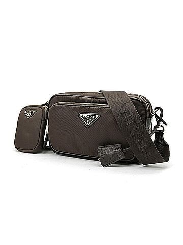 Prada Prada PRADA Re-Nylon Mini Shoulder Bag 1BH226 Nylon Brown (view 1)