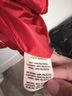 Ryu 100% Polyester 100% Polyester 100% Polyester Red Coat Size S - photo 3