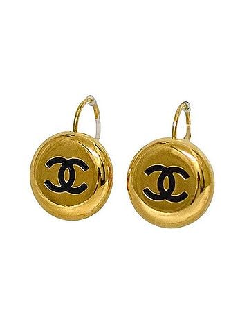 Chanel Chanel Earrings, Coco Mark, A06849 96 A, Metal, Gold, Women's (view 1)