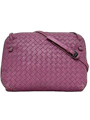 Bottega Veneta Bottega Veneta Intrecciato Shoulder Bag 245354 B07140980F BOTTEGA VENETA Leather Pink Purple Women's (view 1)