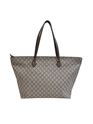 Gucci Gucci GG Supreme 547974 Tote Bag, Leather, Brown, Men's (view 1)