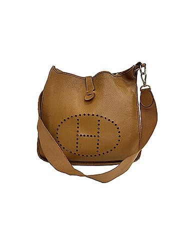 Hermès HERMES Evelyne 1PM ?B Leather Brown Shoulder Bag for Women (view 1)