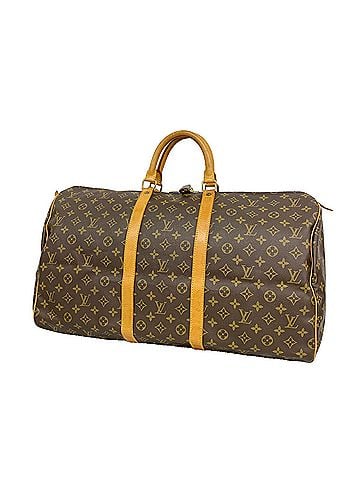 Louis Vuitton Louis Vuitton Bag/Boston Bag Monogram Keepall 55 M41424 Brown Men's/Women's P3595311 (view 1)