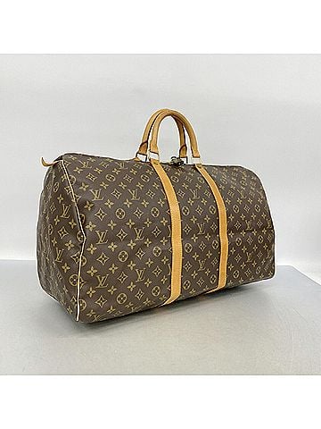 Louis Vuitton Louis Vuitton Bag/Boston Bag Monogram Keepall 55 M41424 Brown Men's/Women's P3595311 (view 2)