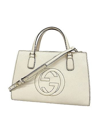 Gucci Gucci Soho Handbag 431571 Leather Ivory Champagne 2-way Bag for Women P3595208 (view 1)