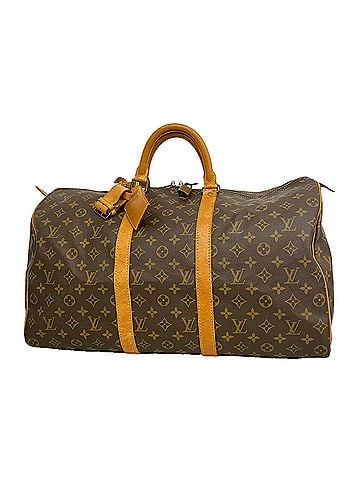 Louis Vuitton Louis Vuitton Bag/Boston Bag Monogram Keepall 50 M41426 Brown Men's/Women's P3590145 (view 1)