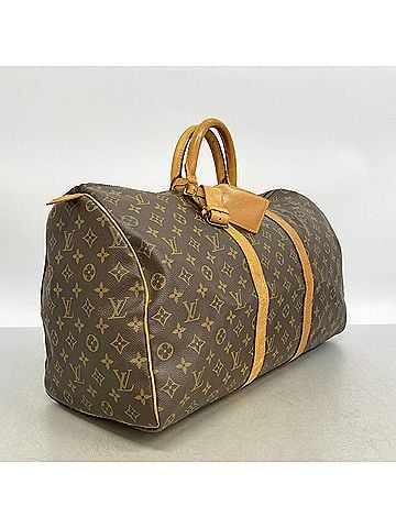 Louis Vuitton Louis Vuitton Bag/Boston Bag Monogram Keepall 50 M41426 Brown Men's/Women's P3590145 (view 2)
