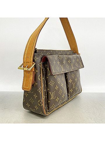 Louis Vuitton Louis Vuitton Monogram Vivacite GM Shoulder Bag M51163 Brown Women's P3589742 (view 2)