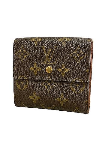 Louis Vuitton Louis Vuitton Tri-fold Wallet Monogram Portemonnaie Billet Carte Credit M61652 Brown Women's (view 1)