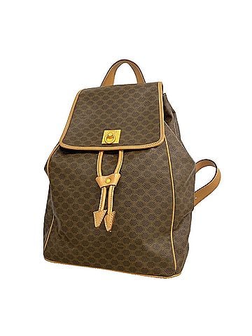Céline Celine Macadam Brown Bags, Backpacks, and Daypacks for Men Women (view 1)