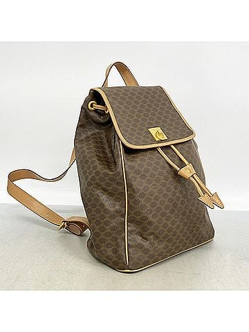 Céline Celine Macadam Brown Bags, Backpacks, and Daypacks for Men Women (view 2)