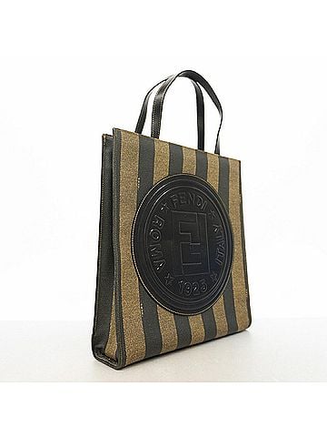 Fendi Fendi Pecan Handbag, Black and Brown, 2-way bag for women, P3649461 (view 2)