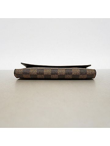Louis Vuitton Louis Vuitton Tri-fold Long Wallet Damier Portefeuille International N61217 Ebene Ladies P3636469 (view 2)
