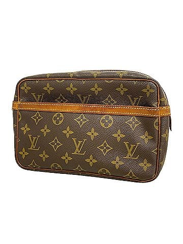 Louis Vuitton Louis Vuitton Monogram Compiegne 23 Clutch Bag M51847 Brown Men's P3665592 (view 1)