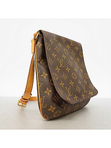 Louis Vuitton Louis Vuitton Monogram Musette Salsa Short Strap Shoulder Bag M51258 Brown Women's P3664490 (view 2)