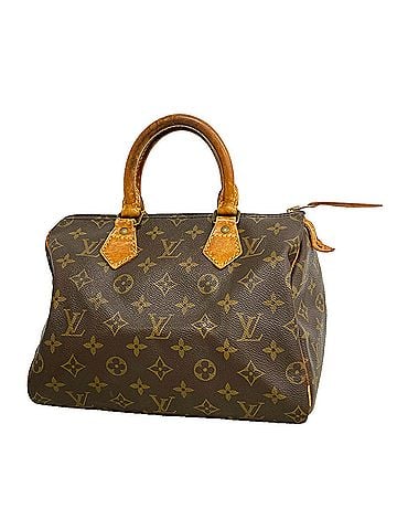 Louis Vuitton Louis Vuitton Monogram Speedy 25 Handbag M41109 Brown Women's P3661435 (view 1)