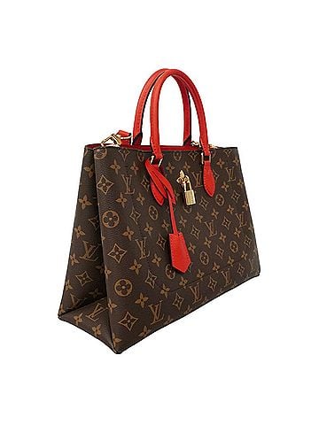 Louis Vuitton Louis Vuitton Monogram Flower Tote Bag M43553 Coquelicot 2-way bag for women P3660804 (view 2)