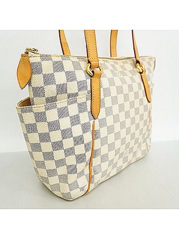 Louis Vuitton Louis Vuitton Damier Azur Totally PM Tote Bag N41280 White Women's P3660258 (view 2)