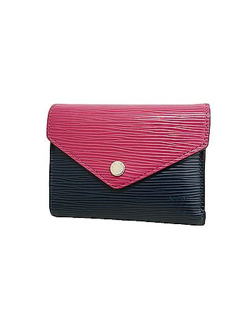 Louis Vuitton Louis Vuitton Tri-fold Wallet, Epi Leather, Portefeuille Victorine, M62204, Pink Indigo Blue, Women's, P3660036 (view 1)