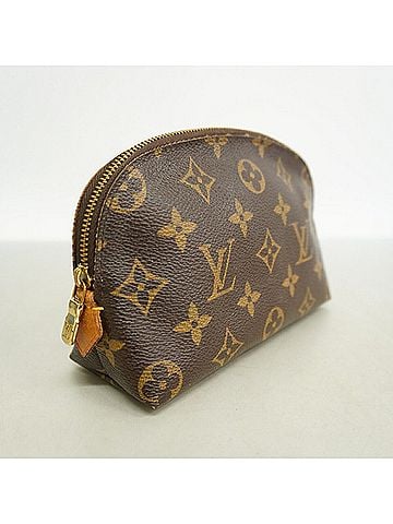 Louis Vuitton Louis Vuitton Monogram Pochette Tic Bag/Pouch M47515 Brown Women's P3657653 (view 2)