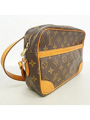 Louis Vuitton Louis Vuitton Monogram Trocadero 27 Shoulder Bag M51274 Brown Women's P3655438 (view 2)