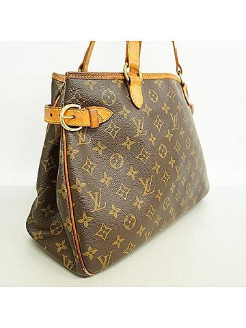 Louis Vuitton Louis Vuitton Monogram Batignolles Horizontal Tote Bag M51154 Brown Women's P3655383 (view 2)