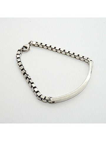 Tiffany & Co. Tiffany &amp; Co. Venetian Link Bracelet, Sterling Silver 925, Men's/Women's, P3654273 (view 2)