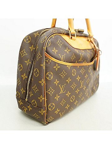 Louis Vuitton Louis Vuitton Monogram Deauville Handbag M47270 Brown Women's P3650712 (view 2)