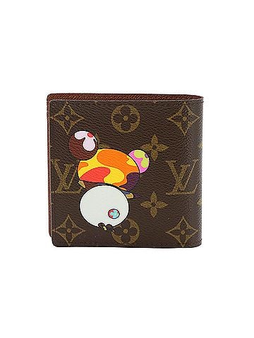 Louis Vuitton Louis Vuitton Monogram Panda Portefeuille Cartes Credit Monnaie Bi-fold Wallet M61666 Takashi Murakami (view 2)