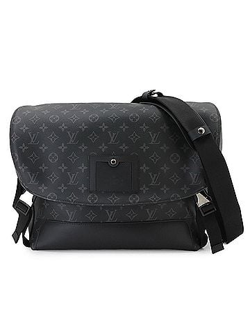 Louis Vuitton Louis Vuitton LOUIS VUITTON Monogram Eclipse Voyage MM Shoulder Handbag M40510 Messenger (view 2)