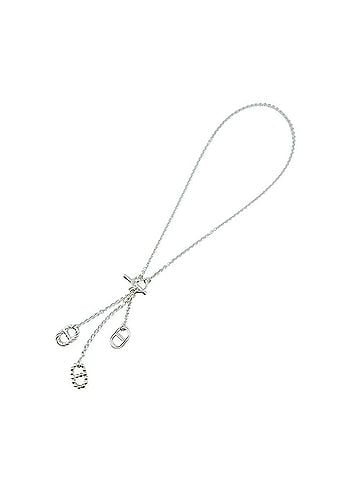 Hermès HERMES Chaine d'Ancre Parade PM Lariat Necklace, Sterling Silver 925, Unisex (view 1)