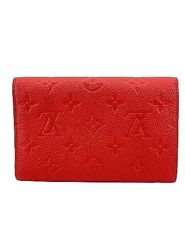Louis Vuitton Louis Vuitton M60735 Portefeuille Curieuse Monogram Empreinte Red Tri-fold Wallet Mini Women's (view 2)