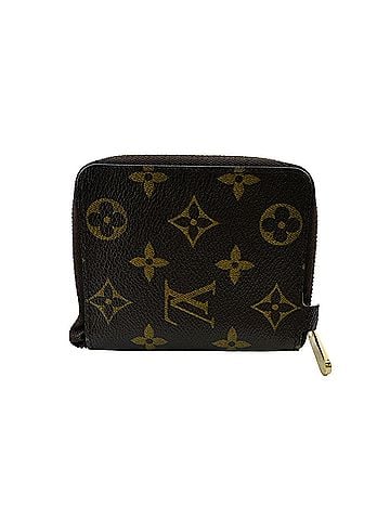 Louis Vuitton LOUIS VUITTON Louis Vuitton Monogram Agenda Mini Zip R21045 Bi-fold Wallet Card Case Brown Leather Men's (view 2)