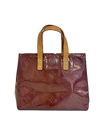 Louis Vuitton Louis Vuitton LOUIS VUITTON Lead PM M91993 Monogram Vernis Enamel Handbag Purple Amarante Women's (view 2)