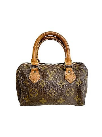 Louis Vuitton Louis Vuitton Mini Speedy M41534 Monogram Canvas Handbag Brown Women's (view 2)