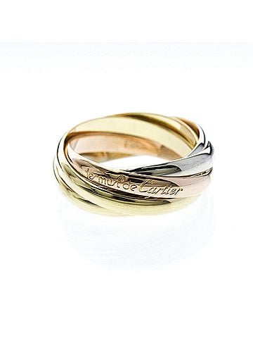 Cartier Cartier Trinity Ring Yellow Gold (18K),Pink Gold (18K),White Gold (18K) Polished (view 1)