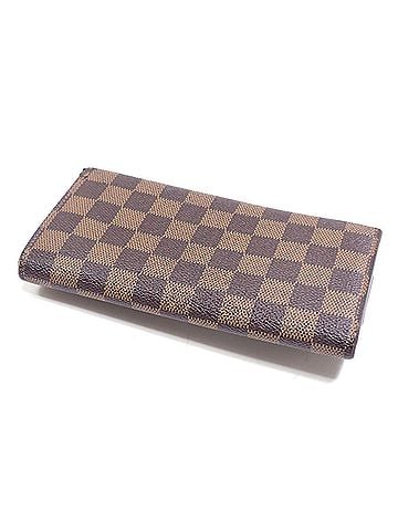 Louis Vuitton Louis Vuitton Bi-fold Long Wallet, Damier Ebene, Portefeuille Sarah, Women's, N61726 (view 2)
