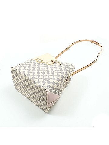 Louis Vuitton Louis Vuitton Damier Azur NeoNoe MM Shoulder Bag for Women, N40474, Nautical Rope Chain Print (view 2)