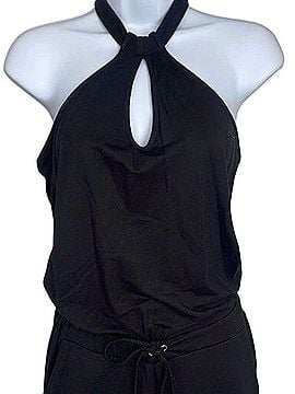 BB Dakota Sleeveless Drawstring Jumpsuit Jacket (view 1)