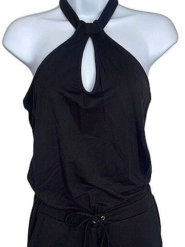 BB Dakota Sleeveless Drawstring Jumpsuit Jacket (view 1)
