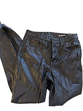 Blank NYC Black Faux Leather High Waisted Skinny Pants Casual Pants (view 2)