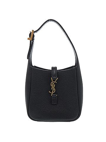 Yves Saint Laurent Yves Saint Laurent Micro Le Suncassette Souple Metal Leather Black Handbag 1326 YVES SAINT LAURENT (view 1)