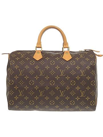 Louis Vuitton Louis Vuitton Speedy 35 Monogram M41524 Handbag LV 0436 LOUIS VUITTON (view 1)